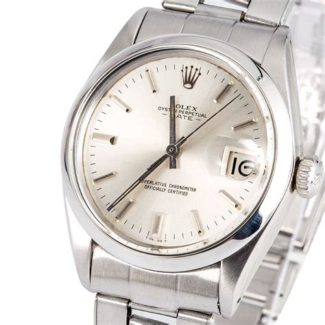 rolex date 1500 stainless steel automatic 35mm mens watch|rolex oyster perpetual date reference.